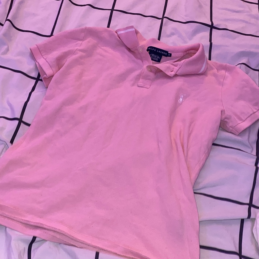 Ralph Lauren Kids Light Pink Polo